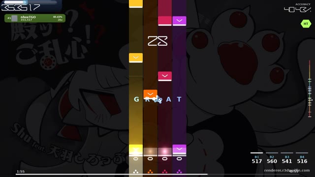 nhoxTGO — Shu feat. Amau Syrup - Tono!? Goranshin!?