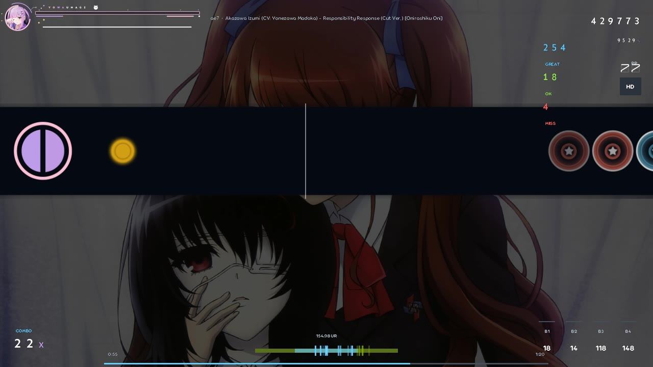 ae7 — Akazawa Izumi (CV: Yonezawa Madoka) - Responsibility Response (Cut Ver.)