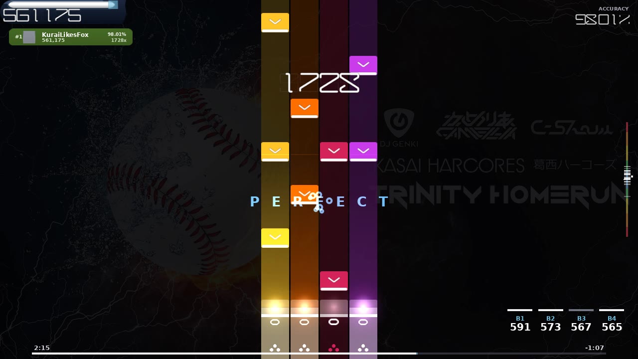 KuraiLikesFox — KASAI HARCORES - Trinity Homerun
