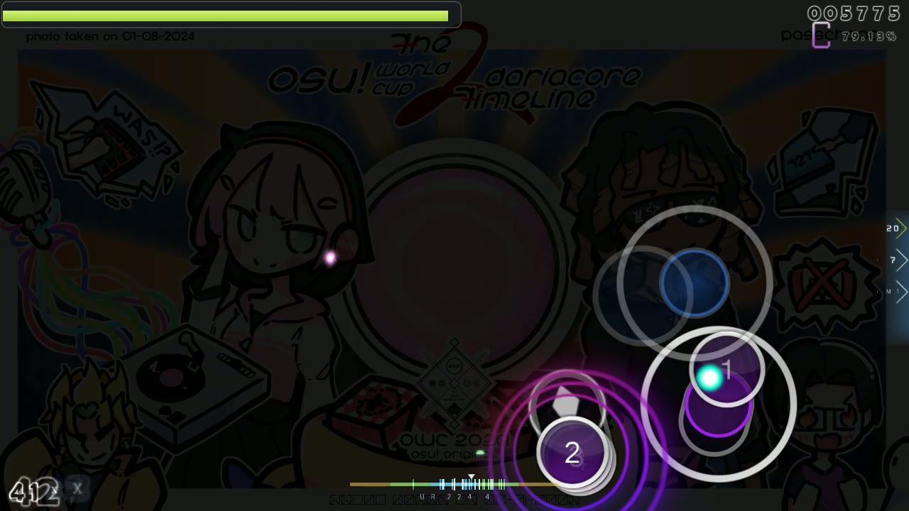 lnsomniatic — passchooo - 7he osu! world cup 2 dariacore 7imeline (feat. Azer, Jade & Rain)