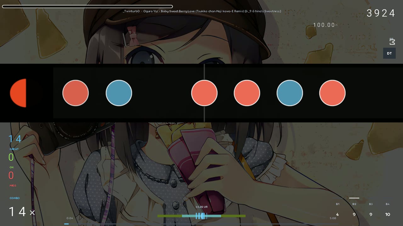_Twinturb0 — Ogura Yui - Baby Sweet Berry Love (Tsukiko chan Maji kawa-E Remix)
