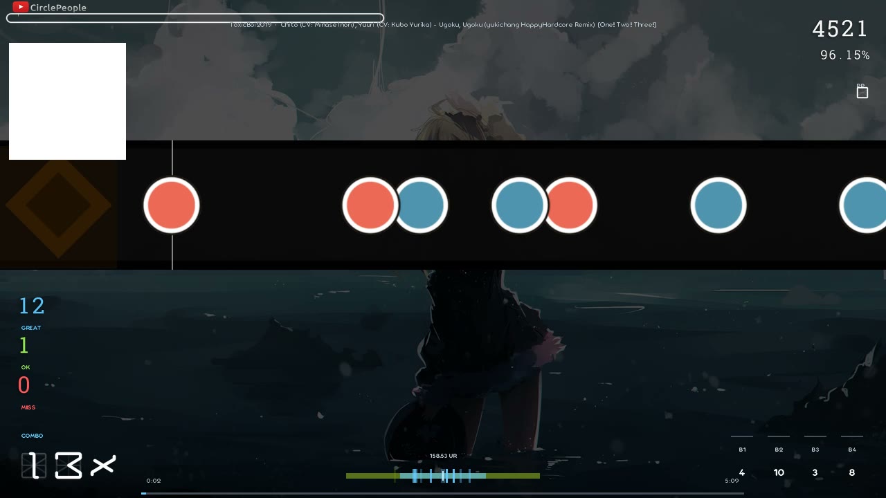 ToxicBoi2019 — Chito (CV: Minase Inori), Yuuri (CV: Kubo Yurika) - Ugoku, Ugoku (yukichang HappyHardcore Remix)