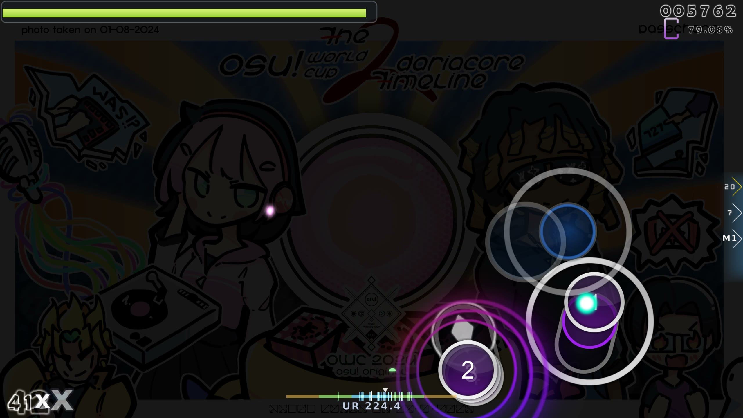 lnsomniatic — passchooo - 7he osu! world cup 2 dariacore 7imeline (feat. Azer, Jade & Rain)