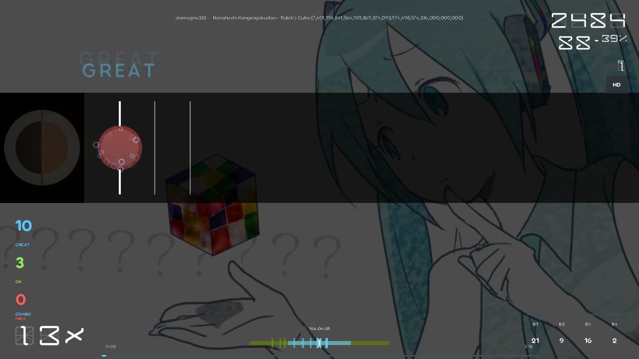 alemagno333 — Nanahoshi Kangengakudan - Rubik's Cube