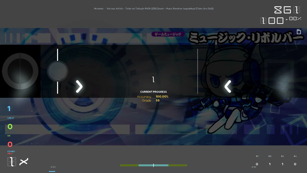 Hirumesi — Various Artists - Taiko no Tatsujin PACK [[10] Zeami - Music Revolver (aquabluu) [Taiko Ura Oni]]