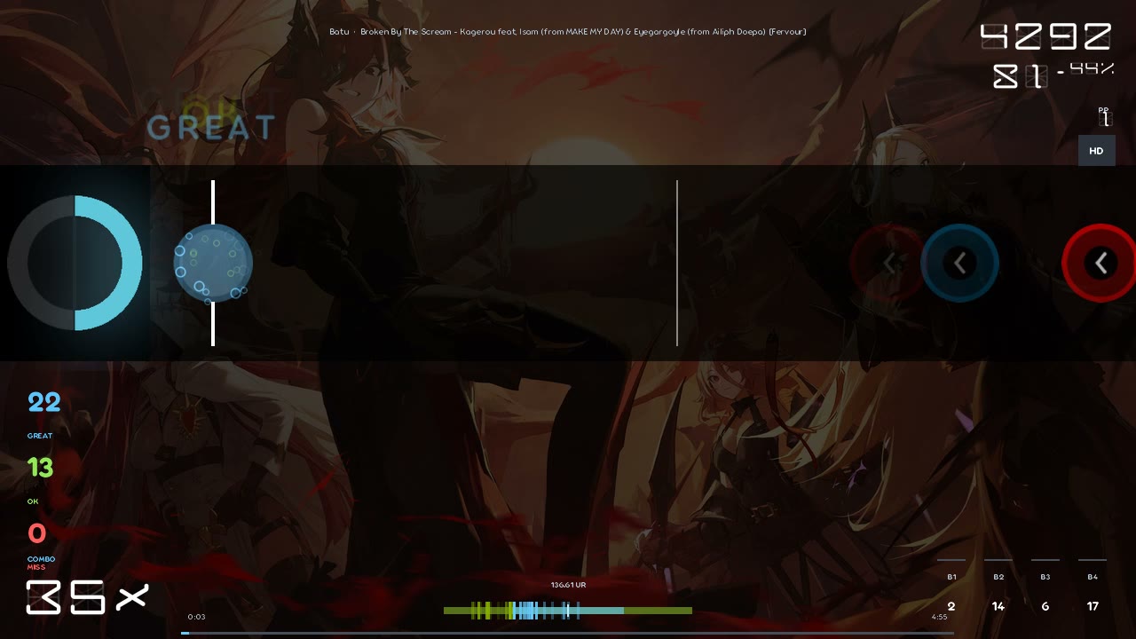 Batu — Broken By The Scream - Kagerou feat. Isam (from MAKE MY DAY) & Eyegargoyle (from Ailiph Doepa)