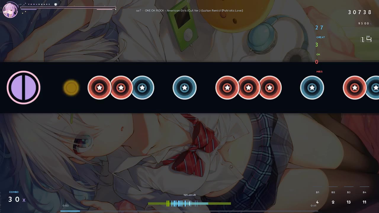 ae7 — ONE OK ROCK - American Girls (Cut Ver.) (Juztan Remix)