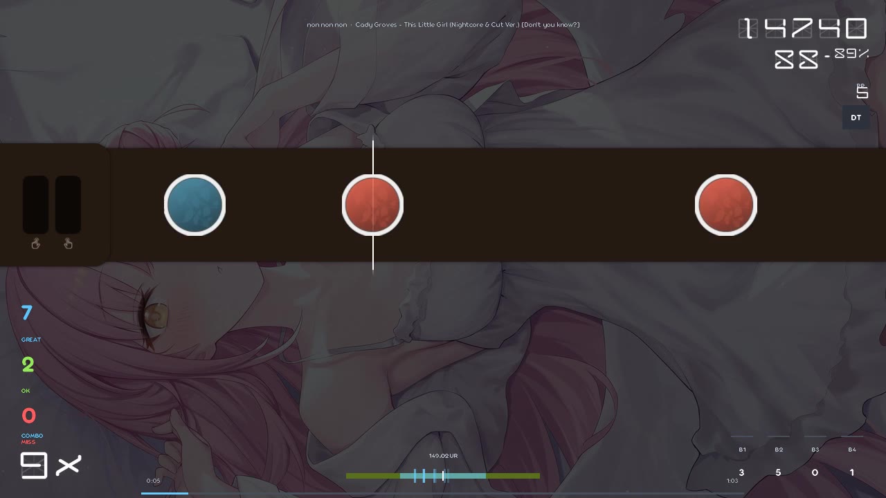 non non non — Cady Groves - This Little Girl (Nightcore & Cut Ver.)