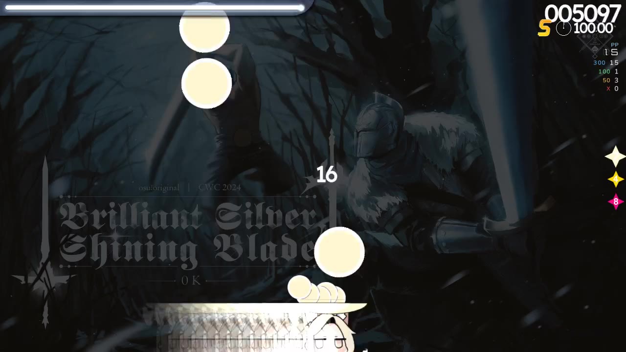 Yurizono Seia- — 0 K - Brilliant Silver, Shining Blade